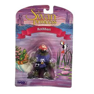 Vintage Tyco The Swan Princess Rothbart Miniature Figure Cake Topper 1994